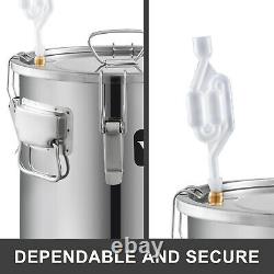 Moonshine 3 GAL 2POTS Alcohol Distiller Copper Wine Maker Water Still Boiler