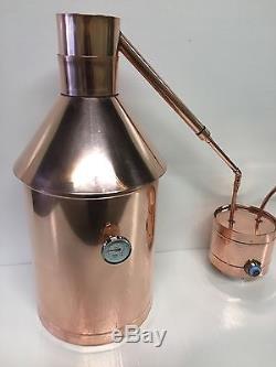 Moonshine Still-10 Gallon-Heavy 20oz. Copper- Thumper and Worm Included