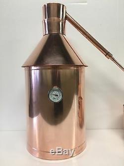 Moonshine Still-10 Gallon-Heavy 20oz. Copper- Thumper and Worm Included