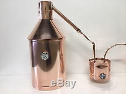 Moonshine Still-10 Gallon-Heavy 20oz. Copper- Thumper and Worm Included