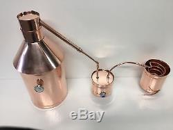 Moonshine Still-10 Gallon-Heavy 20oz. Copper- Thumper and Worm Included