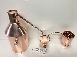 Moonshine Still-10 Gallon-Heavy 20oz. Copper- Thumper and Worm Included