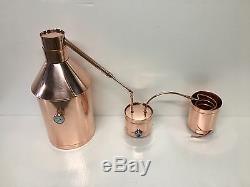 Moonshine Still-10 Gallon-Heavy 20oz. Copper- Thumper and Worm Included
