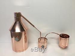 Moonshine Still-10 Gallon-Heavy 20oz. Copper- Thumper and Worm Included