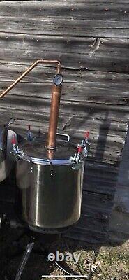 Moonshine Still 17 Gallon. Thumper And Worm