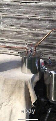 Moonshine Still 17 Gallon. Thumper And Worm