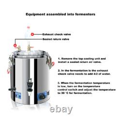 Moonshine Still Alcohol Whisky Wine Oil Alembic Still Brewing Home Distiller Kit