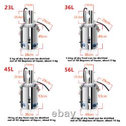 Moonshine Still Alcohol Whisky Wine Oil Alembic Still Brewing Home Distiller Kit