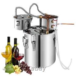 Moonshine Still Alcohol Wine Distiller Distilling Kit 2.5 Gal (10L)