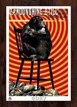 Moonshine Still April 2005 Athens, Georgia Gig Tour Concert Poster #/180 15x22