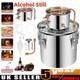 Moonshine Still Distiller 2 Pots 20l Stainless Steel Water Alcohol Distiller New