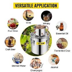 Moonshine Still Distiller 3Gal 12L 2pot Stainless Steel Distillation Pot