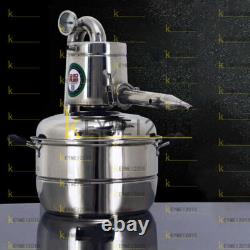 Moonshine Still Herb Essential Oil Brew Kit Alcohol Water Wine Distiller NEW