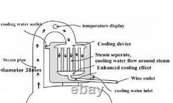 Moonshine Still Herb Essential Oil Brew Kit Alcohol Water Wine Distiller NEW