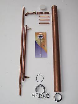 Moonshine Still Kit 2 Reflux Column Do-it-yourself kit DIY Copper Distiller
