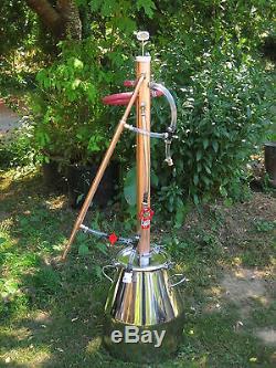 Moonshine Still Kit 2 Reflux Column Do-it-yourself kit DIY Copper Distiller