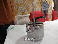 Moonshine Still Spirits 5 Litre. Kit Water Alcohol Distiller for Home Brewing