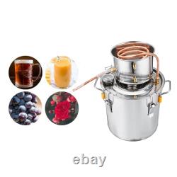 Moonshine Still Spirits Water Alcohol Distiller Copper Tube Home Brew Wine