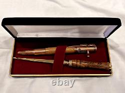 Moonshine Still Wood Gun Bullet Pen, Bolt Action Lever, letter opener with box