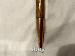 Moonshine Still Wood Gun Bullet Pen, Bolt Action Lever, letter opener with box