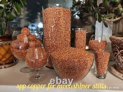 Moonshine copper stills, spiral prismatik packing 100oz (0,51gal) 2,83kg, 1900ml