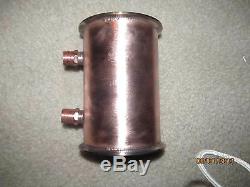 Moonshine still flute 3 Copper shotgun condenser