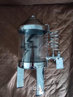 NEW Godinger Silver Art Co Moonshine Still Beverage Dispenser Drink Bar Man Cave