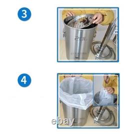 New 20L Wine Alcohol Ethanol Distiller Guzzle Moonshine Still Home Brewing Kit