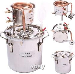 New 3 Gal 12 litres Copper Alcohol Wine Moonshine Still Spirits Boiler Water Oil