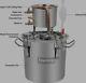 New 5 Gal 20 Litres Copper Home Alcohol Wine Moonshine Ethanol Still Spirits