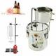 New Alcohol Stainless Still Distiller Home Brew Kit Moonshine Wine Making Boiler