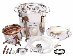 New Copper 8 Gal 30 Litres Alcohol Moonshine Still Spirits Distiller Brew Hom