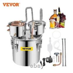 New20L Alcohol Distiller Machine Beer Brewing Equipment Wine Moonshine Apparatus