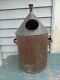 Nice Antique Solid Copper Moonshine Still Pot Ships Free