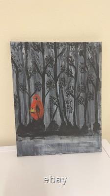 Original Painting of'Lost Amongst the Shadows, Yet Burning