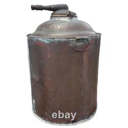 Original Primitive Antique Outlaw Moonshine Whiskey Copper Still