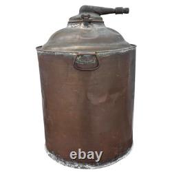 Original Primitive Antique Outlaw Moonshine Whiskey Copper Still