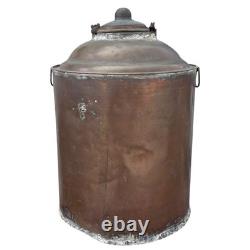 Original Primitive Antique Outlaw Moonshine Whiskey Copper Still