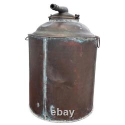 Original Primitive Antique Outlaw Moonshine Whiskey Copper Still