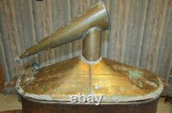 PRIMITIVE Original VINTAGE Antique COPPER Moonshine WHISKEY STILL Must See RARE