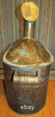 PRIMITIVE Original VINTAGE Antique COPPER Moonshine WHISKEY STILL Must See RARE