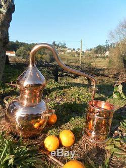Premium Copper Moonshine and whiskey Alembic Still 3 L 0.79 G
