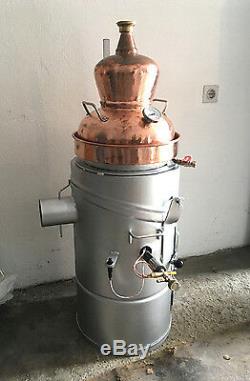 Professional Moonshine Still European Homebrew Distillery 10 Liters 2.6 Gallon