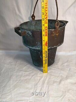 RARE Vintage Antique ANACONDA COPPER Moonshine Whiskey STILL BUCKET Unique