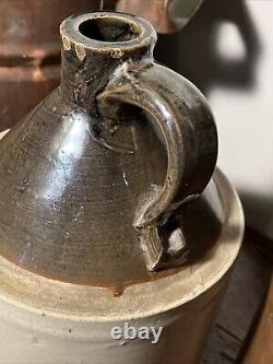 Rare Antique Copper Moonshine Boiler/Still Setup With Funnel, Copper Pot & Jug