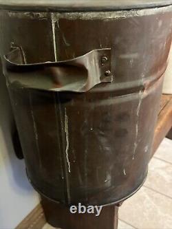 Rare Antique Copper Moonshine Boiler/Still Setup With Funnel, Copper Pot & Jug