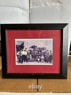 Rare Prohibition Photo Revenue Agent weapon moonshine & Still. 8x10 matted frame