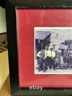 Rare Prohibition Photo Revenue Agent weapon moonshine & Still. 8x10 matted frame