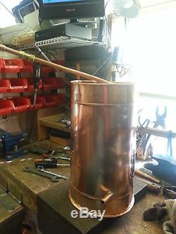 Sale 5 Gallon Copper Moonshine Still / Copper Condensing/Thump can