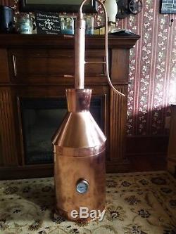 Sale Copper Moonshine Still With Reflux Top and Condensing Can Thump Keg